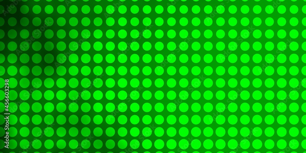 Light Green vector background with circles. Light Green vector background with circles.