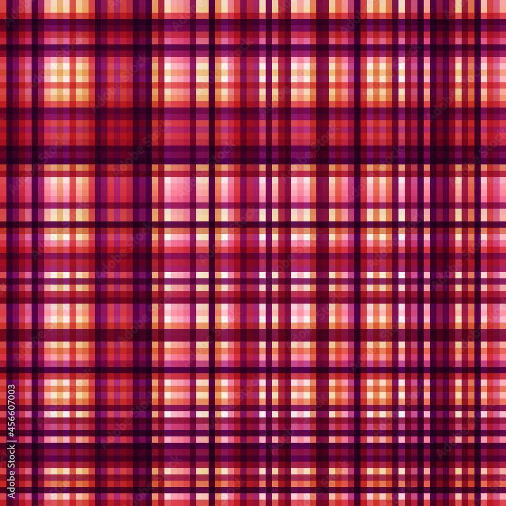 Obraz premium Abstract seamless pattern. Futuristic blur plaid.