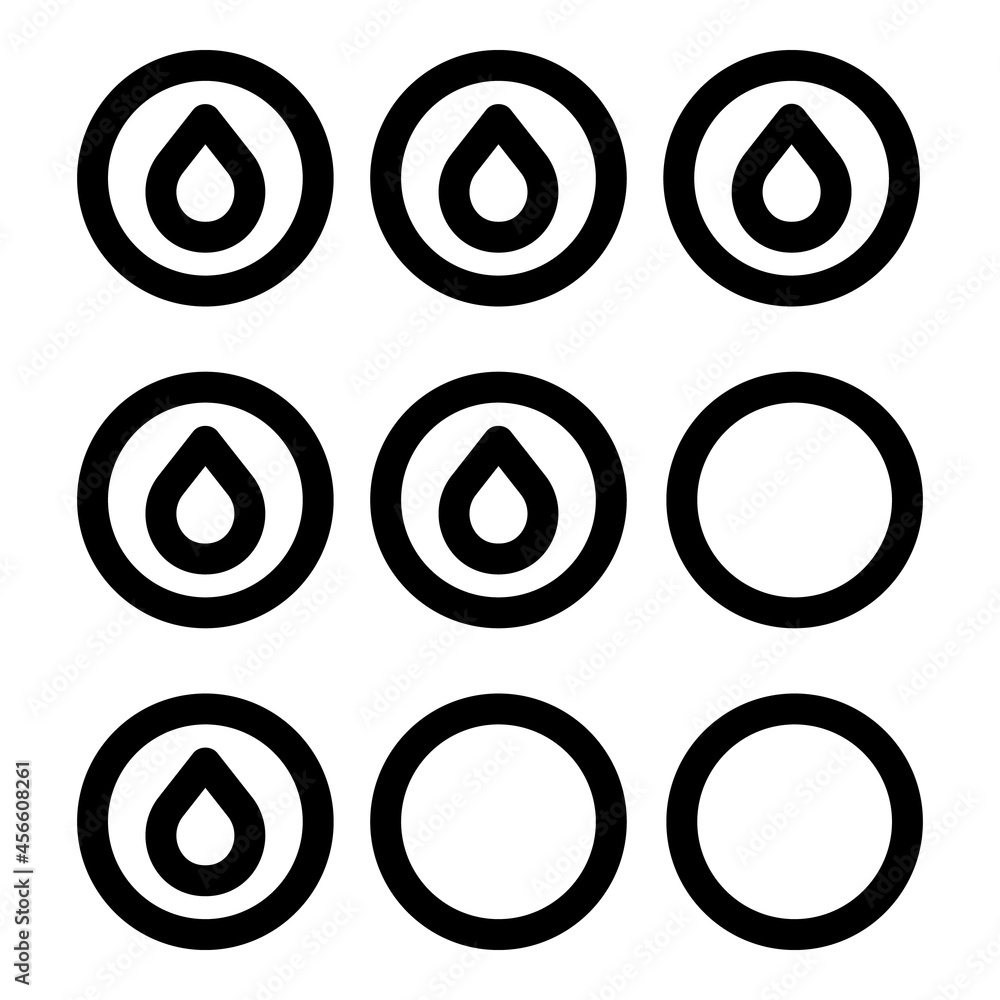 Menstrual period icon outline vector. Woman menstruation. Cycle calendar Menstrual period icon outline vector. Woman menstruation. Cycle calendar