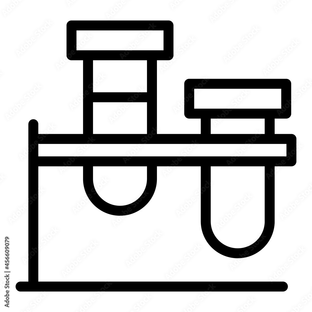 Clinical testing icon outline vector. Medical lab. Tested medicine Clinical testing icon outline vector. Medical lab. Tested medicine