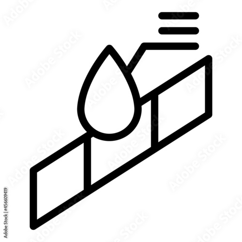 Blood test result icon outline vector. Lab report. Medical analysis