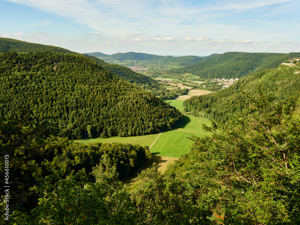 landscape of the valley