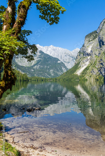 Fototapeta Naklejka Na Ścianę i Meble -  Obersee im Berchtesgadener Land