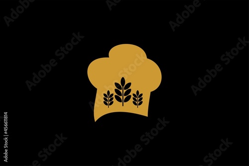 Bread bakery logo design vector