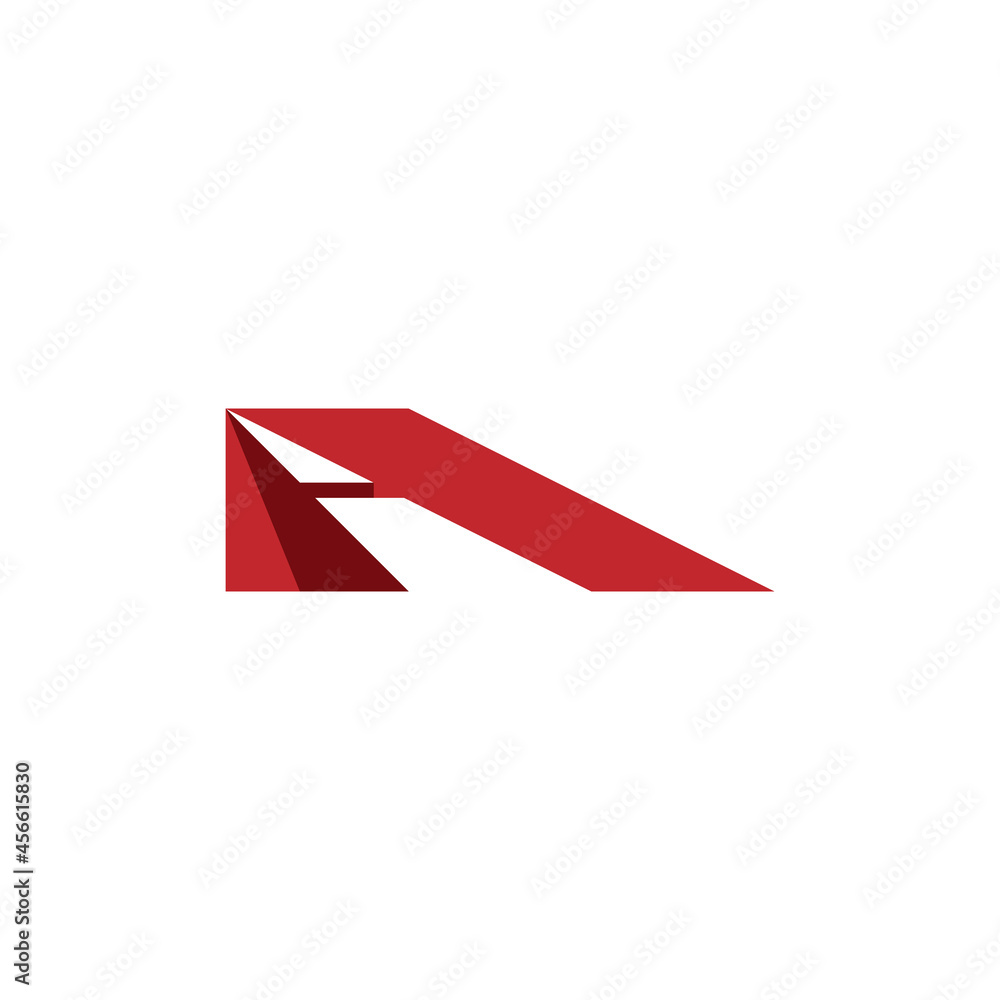 modern and simple letter A in 3d style logo design modern and simple letter A in 3d style logo design