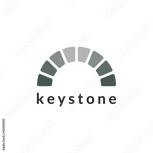 simple and unique keystone logo design