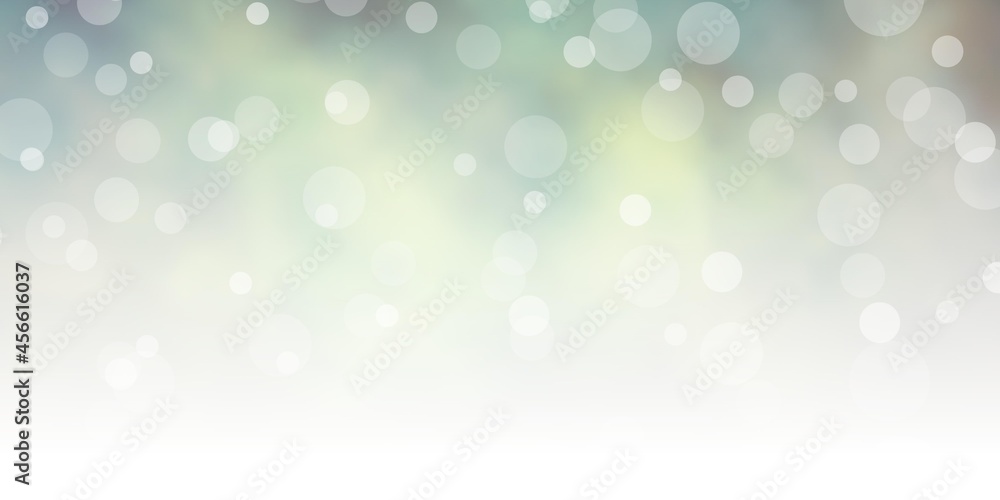 Dark Green, Yellow vector layout with circles. Dark Green, Yellow vector layout with circles.