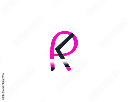 PK Letter Logo Design Template Vector