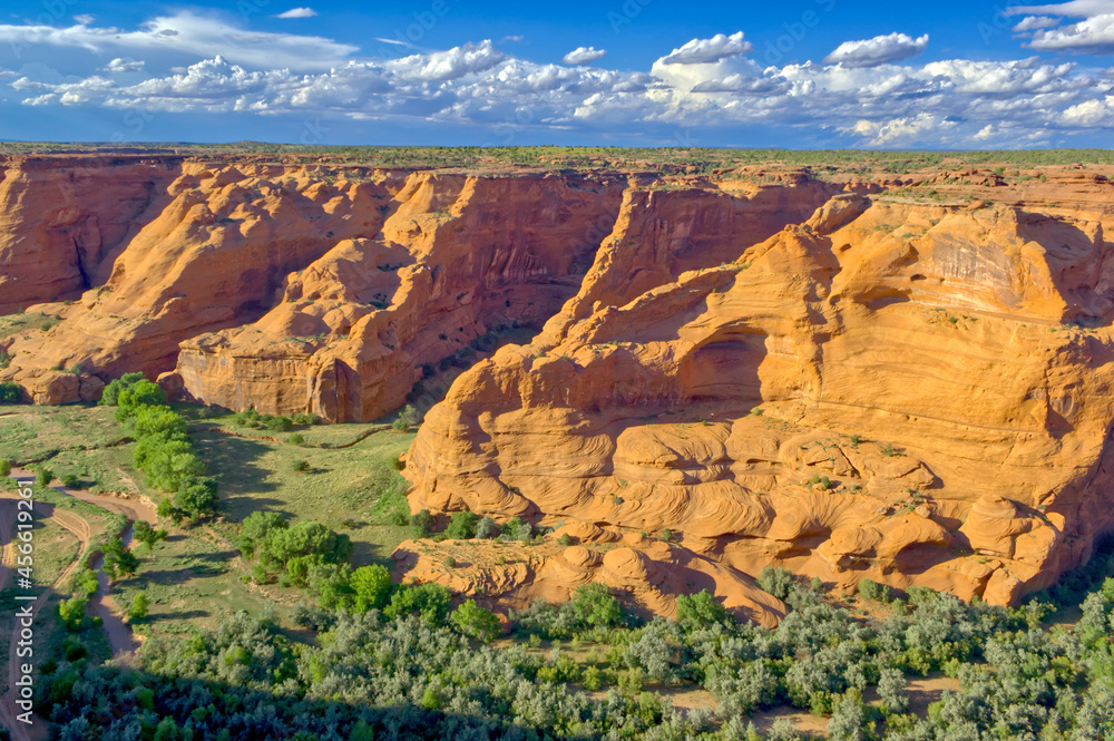 Canyon De Chelly Arizona South Rim View