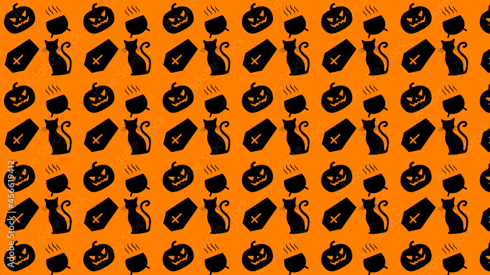 seamless pattern halloween