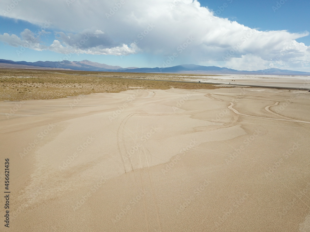 Desert landscape in northwestern Argentina
