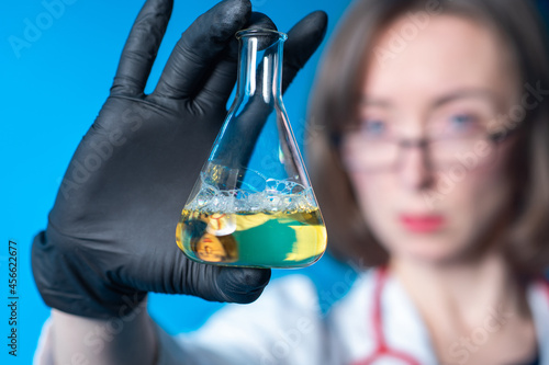 Laboratory technician with ...