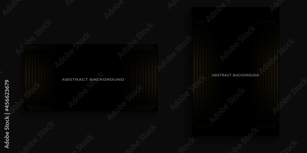 dark background with abstract gold lines for cover, banner, poster, billboard dark background with abstract gold lines for cover, banner, poster, billboard