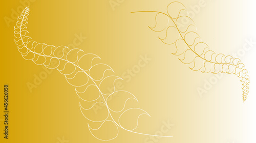 illustration of a background gold