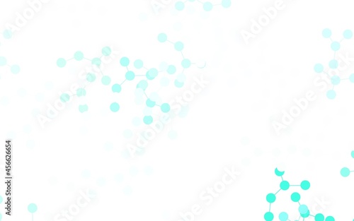 Light Green vector texture with artificial intelligence concept. © smaria2015