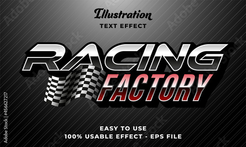 game over editable text effect template with abstract style use for business brand and company logo