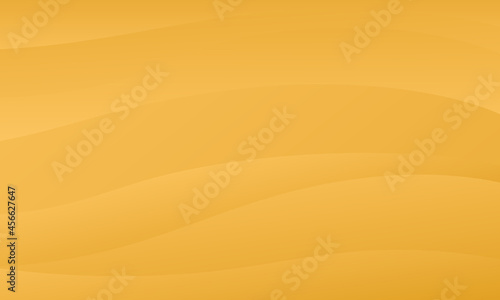 Abstract yellow papercut background. modern wavy layers composition. Fluid shapes .Paper cut style  3d effect imitation  space for text. Fit for banner  invitation  poster or web site design
