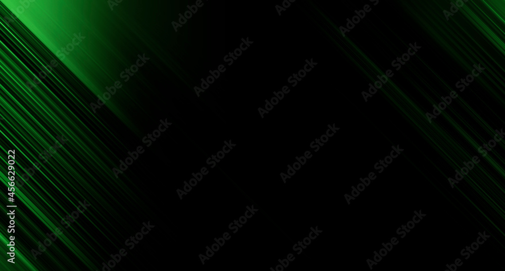 Background black and green dark are light with the gradient is the Surface with templates metal texture soft lines tech gradient abstract diagonal background silver black sleek with gray.