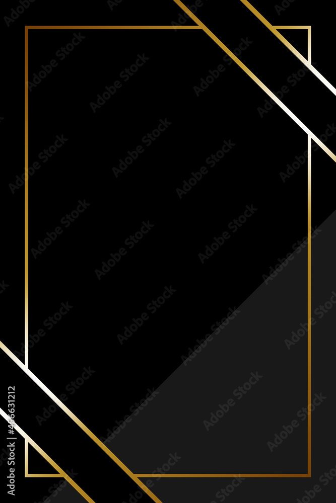 高級感のある斜め掛けリボン背景 長方形 縦 ブラック ゴールド Stock Illustration Adobe Stock 高級感のある斜め掛けリボン背景 長方形 縦 ブラック ゴールド Stock Illustration Adobe Stock