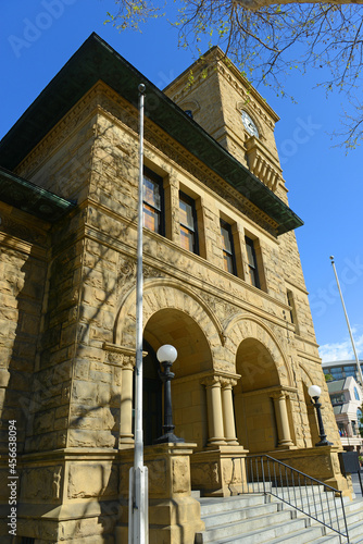 San Jose Museum of Art at 110 S Market Street in downtown San Jose, California CA, USA. photo