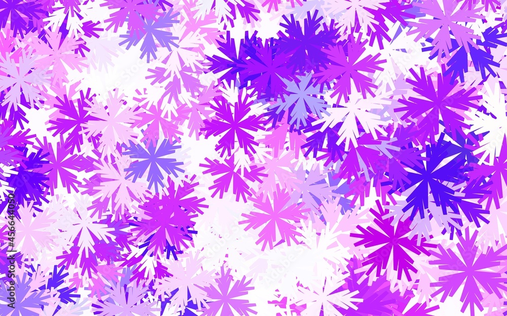 Light Purple vector elegant template with flowers.