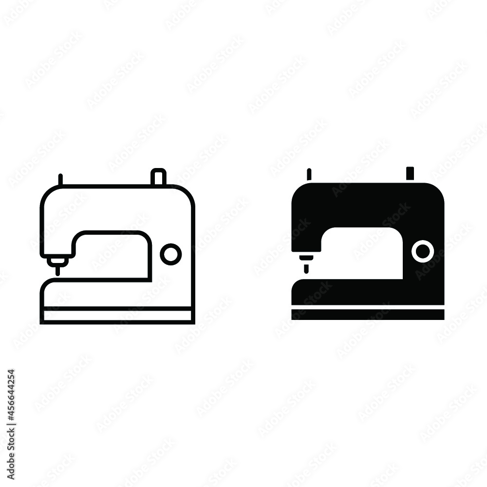 sewing machine icon template color editable. sewing machine symbol sewing machine icon template color editable. sewing machine symbol