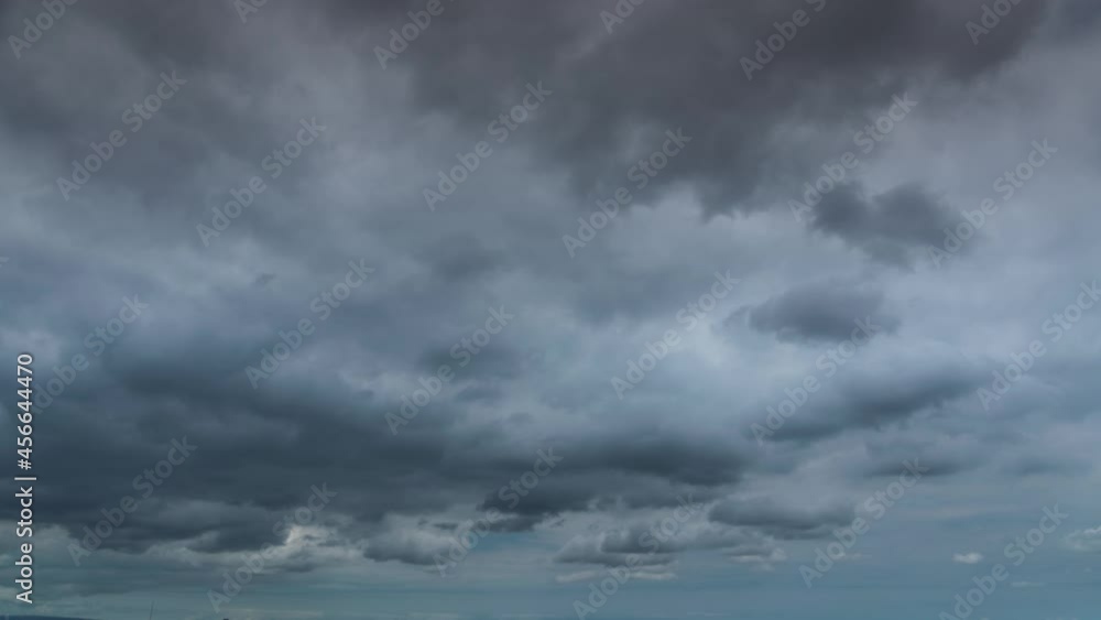 Sunset Dark storm clouds Eerie Darkness Time Lapse Sunset Dark storm clouds Eerie Darkness Time Lapse