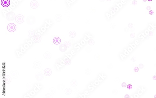 Light Purple vector background with spots. © smaria2015