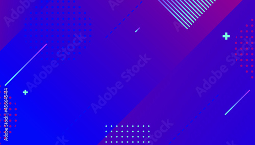 Abstract Geometric Line Background for Landing Page and Website. Gradation Colorfull dynamic shapes. EPS 10 Vector.