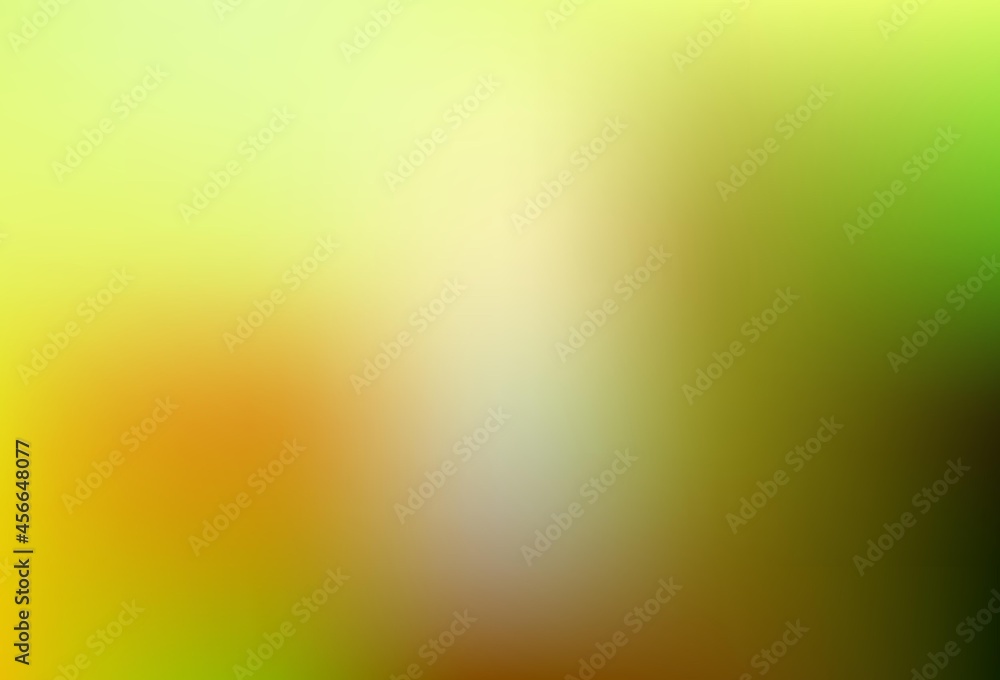 Light green, yellow vector abstract blur background. Light green, yellow vector abstract blur background.