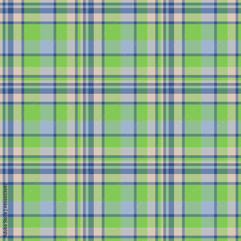 Plaid seamless pattern. Vector background of textile ornament. Flat fabric design. Plaid seamless pattern. Vector background of textile ornament. Flat fabric design.