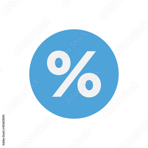pecentage percent sign vector icon