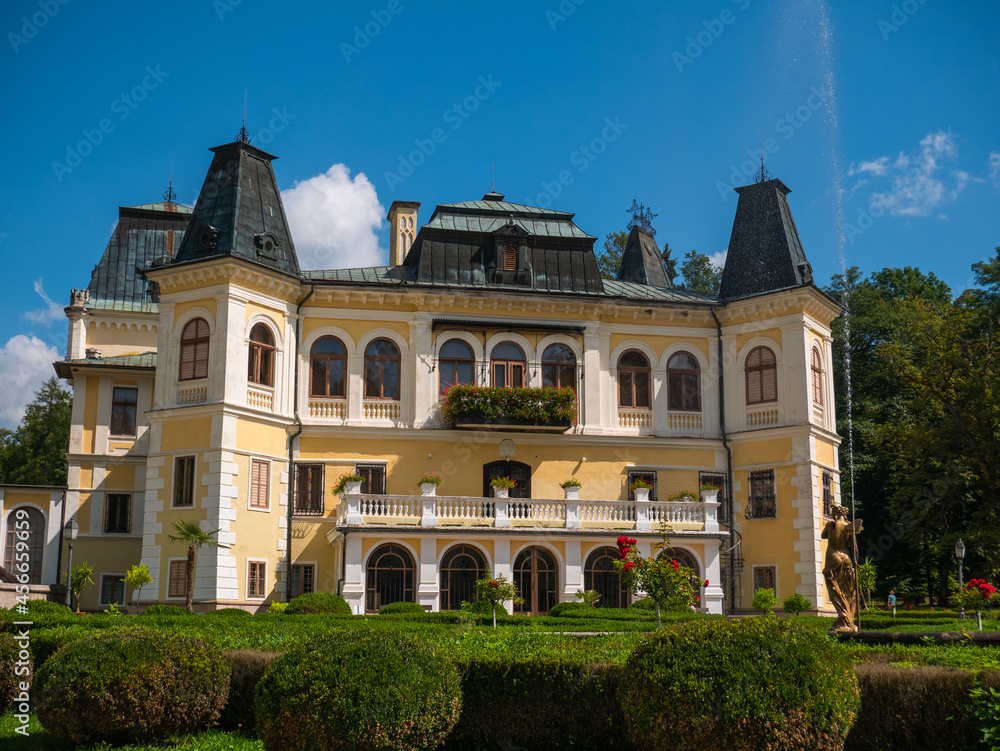 Manor House in Betliar, Slovakia. National heritage site.
