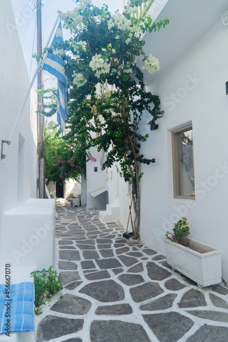 Naoussa white street