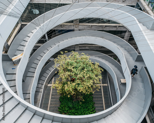 spiral staircase