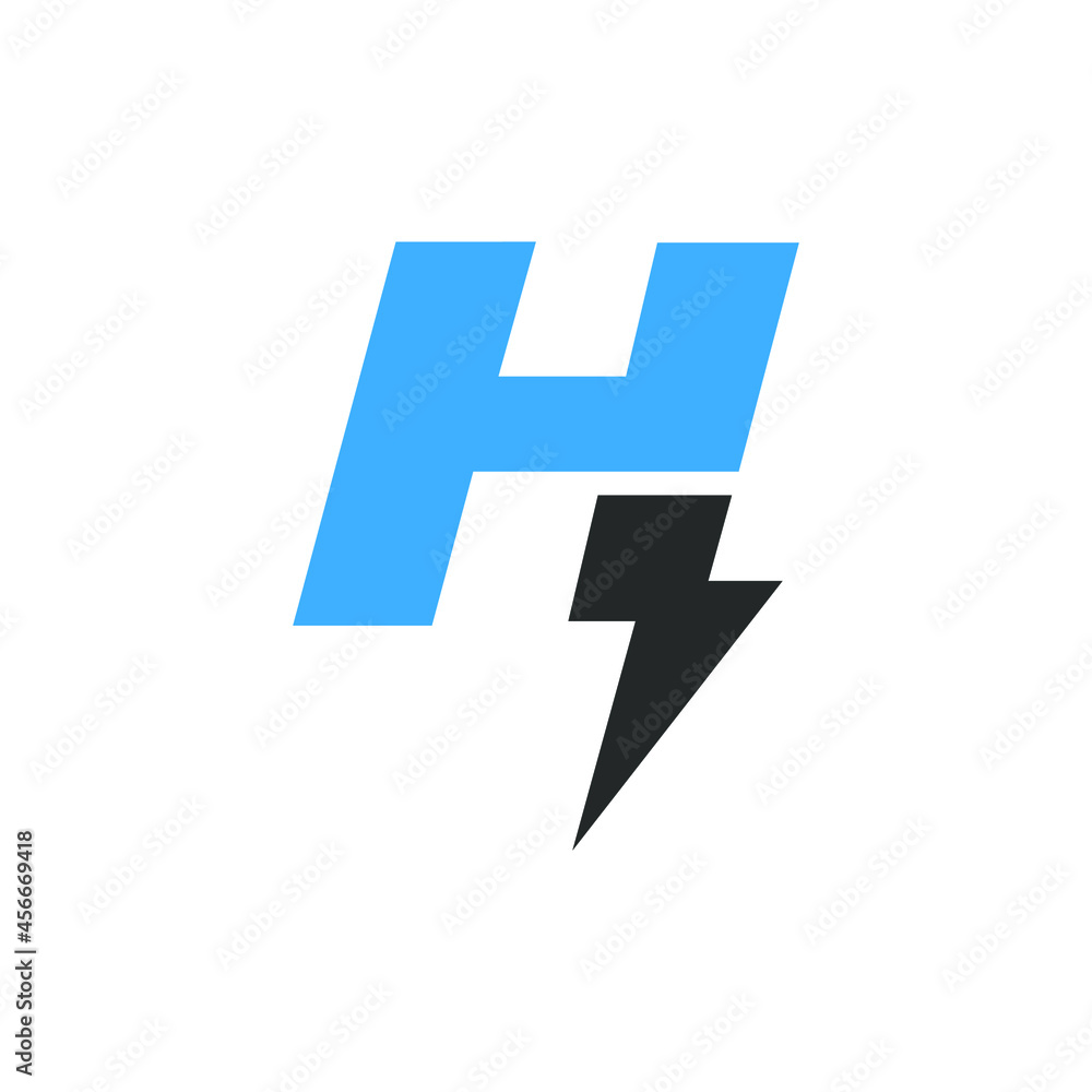 initials logo H initials logo H