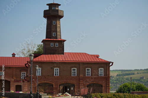 Fire department of the city of Sviyazhsk on the Volga river