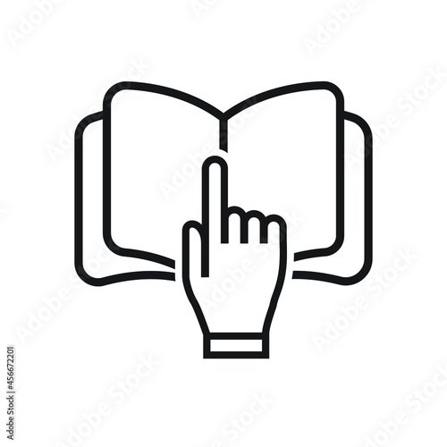 Technical documentation or user manual concept design vector illustration
