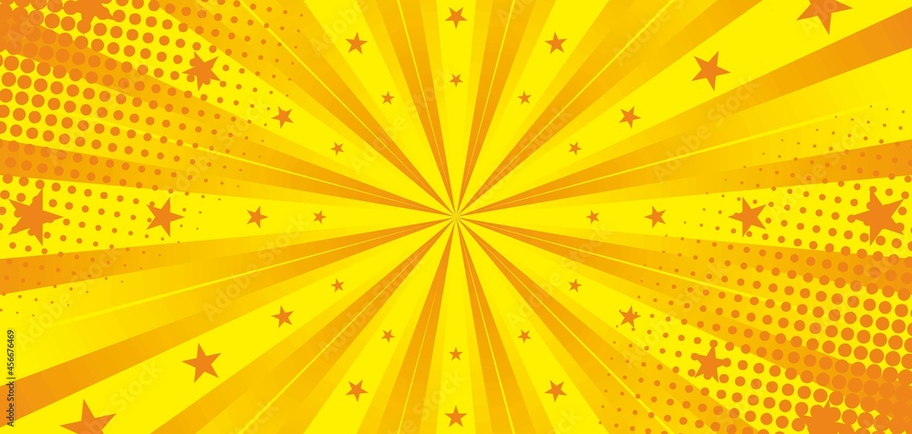Fototapeta abstract background with rays