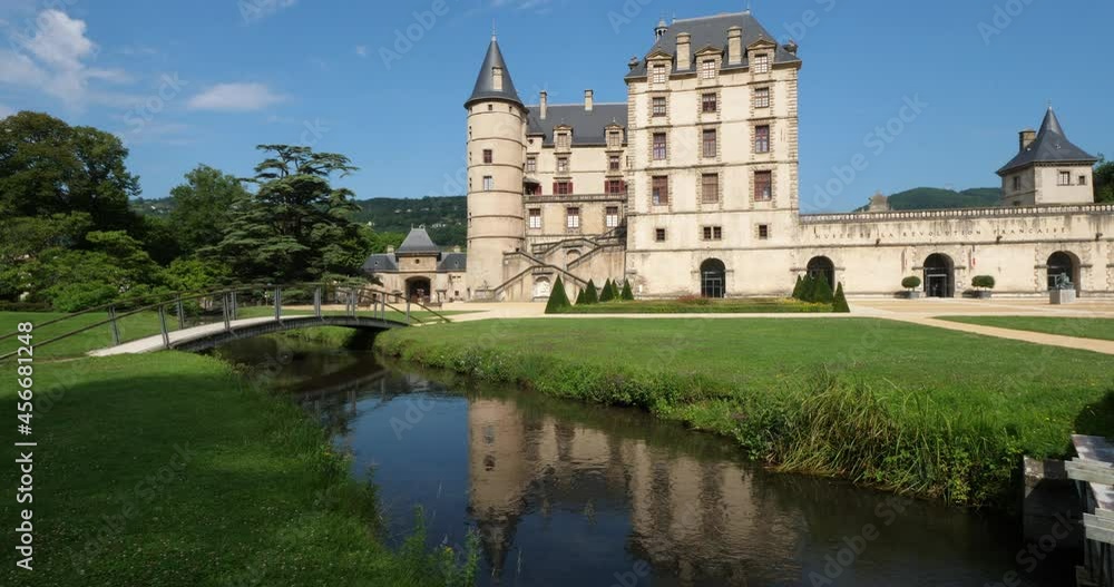 The castle of Vizille, Isere department, France The castle of Vizille, Isere department, France