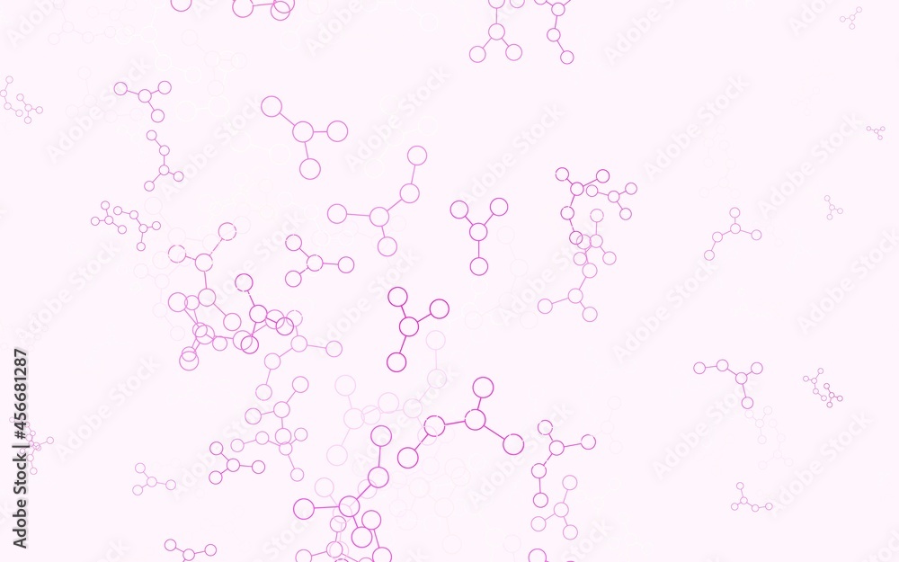 Light Pink, Yellow vector texture with artificial intelligence concept. Light Pink, Yellow vector texture with artificial intelligence concept.