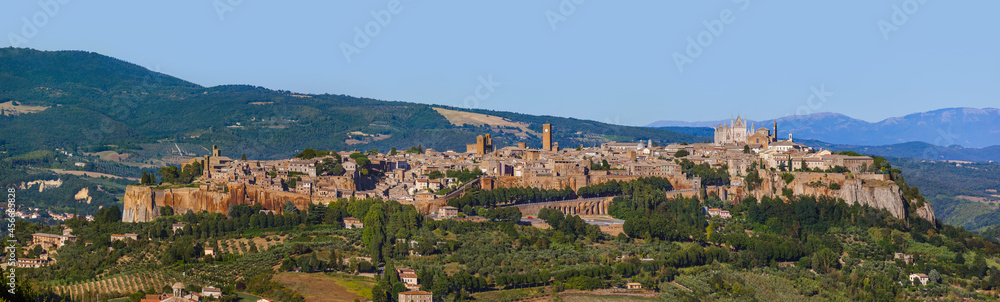 Orvieto medieval town in Italy