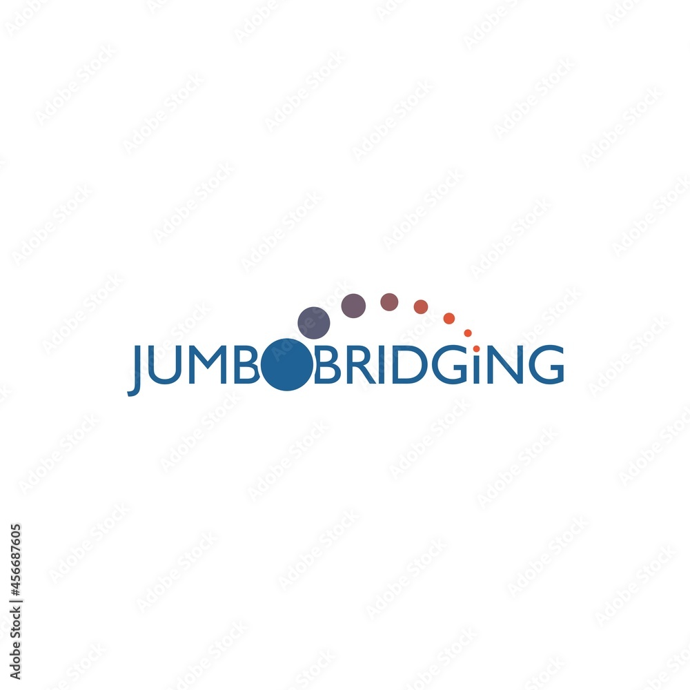 Jumbo Text Logo Vector