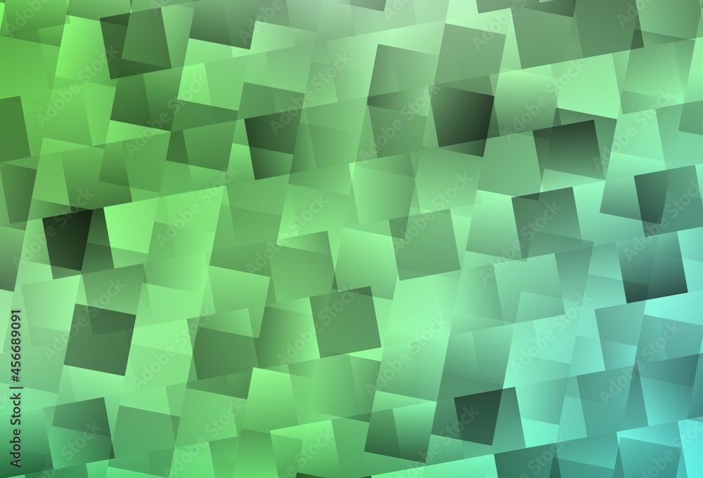 Light Green vector background with rectangles. Light Green vector background with rectangles.
