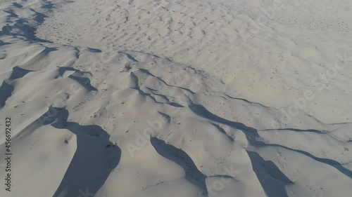 Aerial Glamis Dunes California  near Yuma Arizona