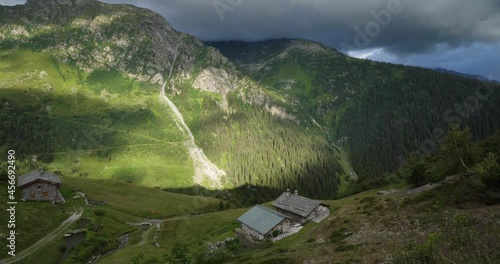 Haute Tarentaise valley, Savoie, french Alps, France