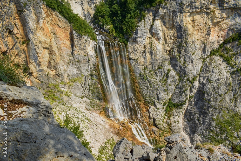 Boka waterfall - Julian Alps - Slovenia