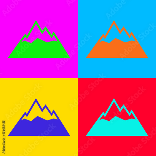 Berg und Popart