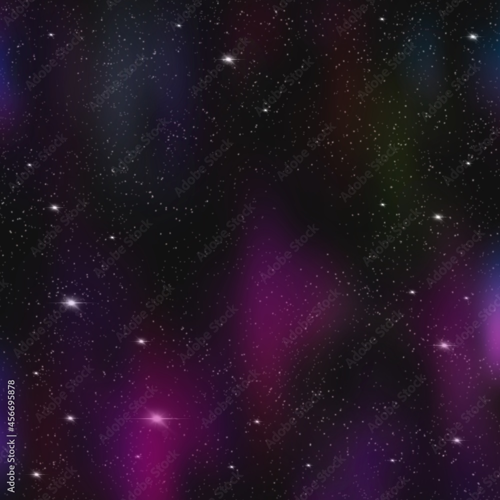 Background space, stars