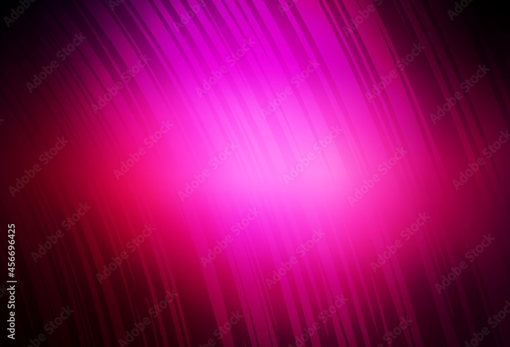 Dark Pink vector abstract blurred layout.